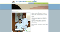Desktop Screenshot of acupunturachoi.es